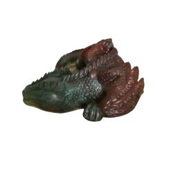 dragon des flammes avec pierres fines n°50